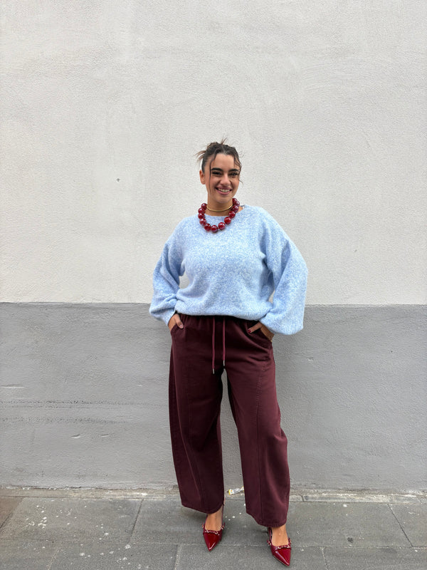 Maglioncino Morbido azzurro