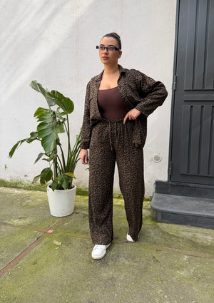 Coordinato Comfy Leopard