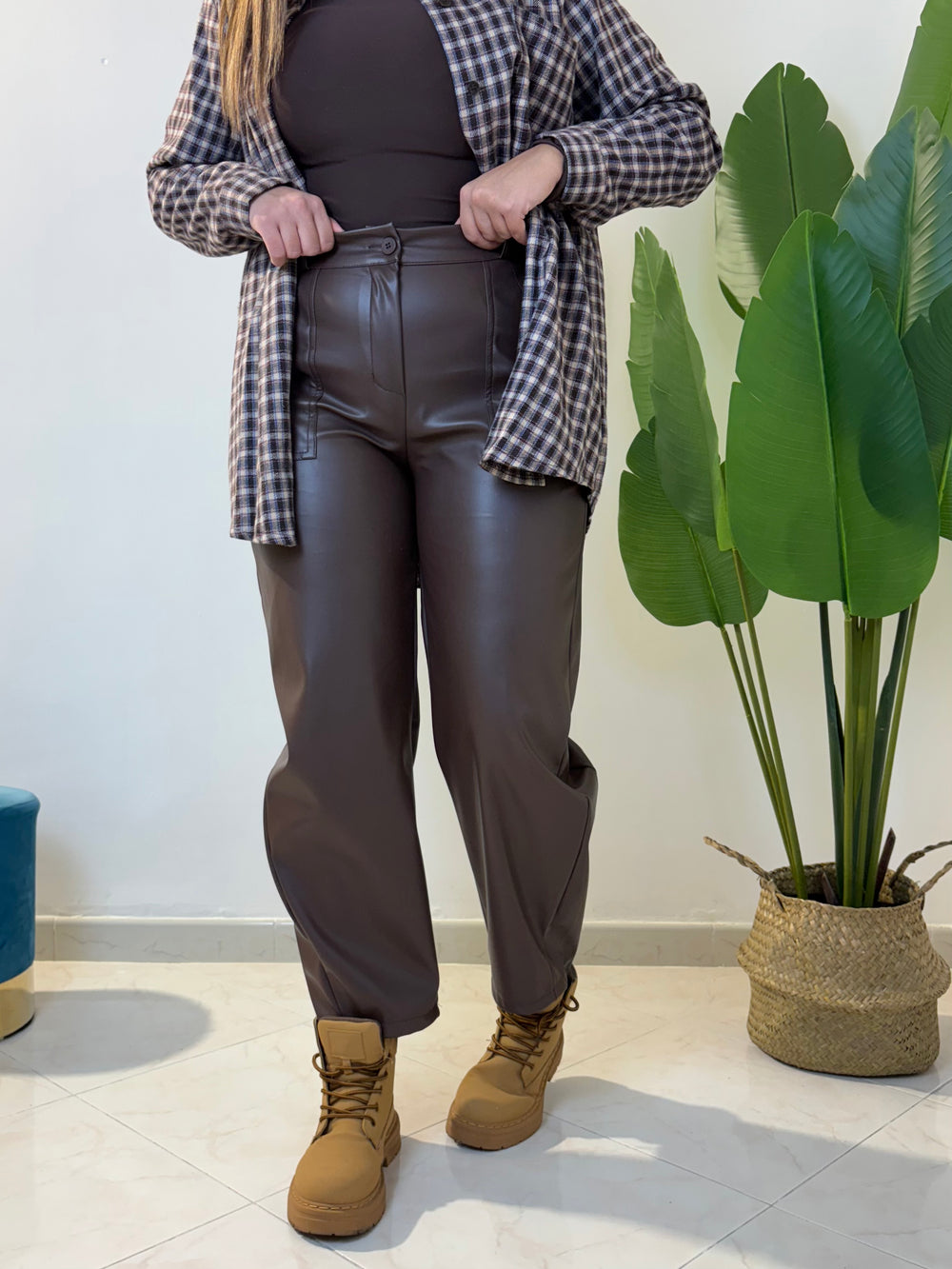 Ballon ecopelle Marrone