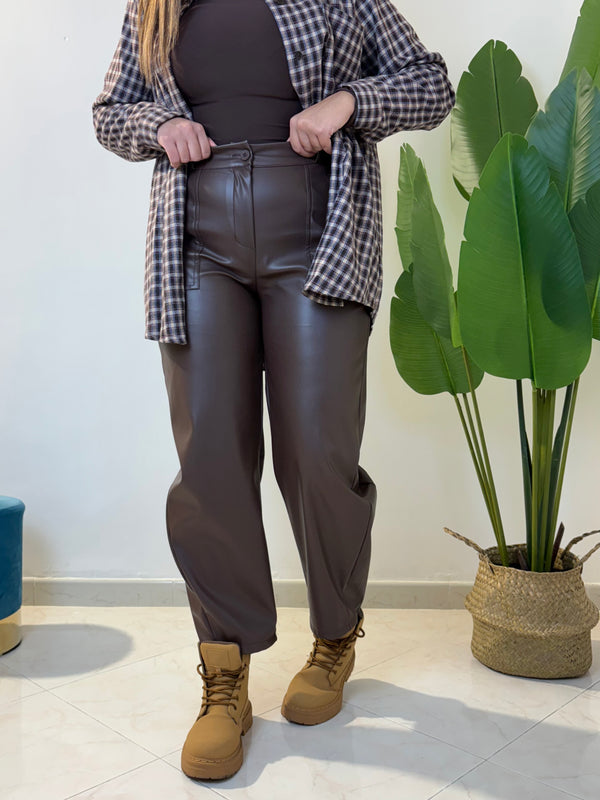 Ballon ecopelle Marrone