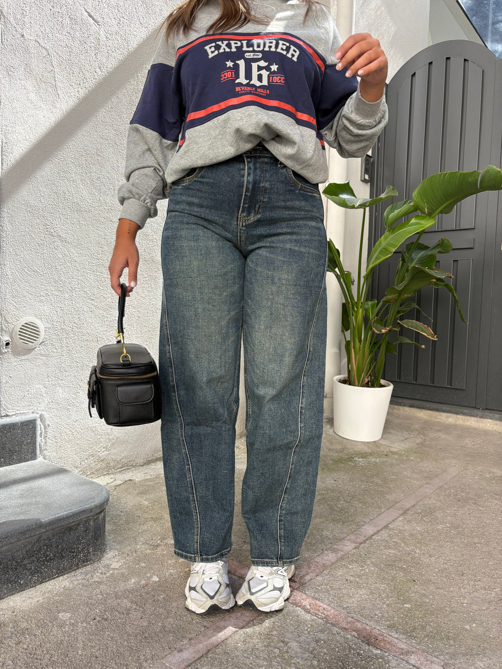 Jeans Ballon Sabbia