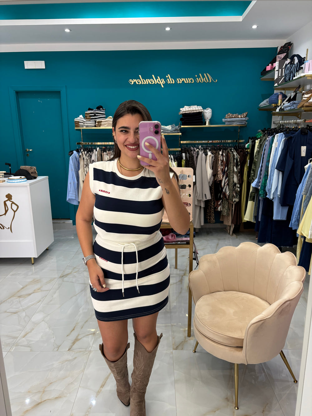 Coordinato Vogue Blu