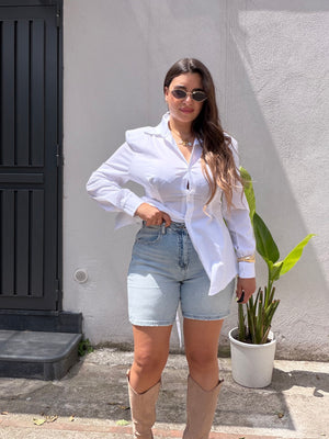 Camicia Heart Bianca