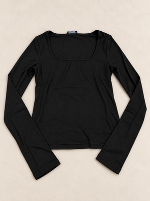 Maglia scollo quadro