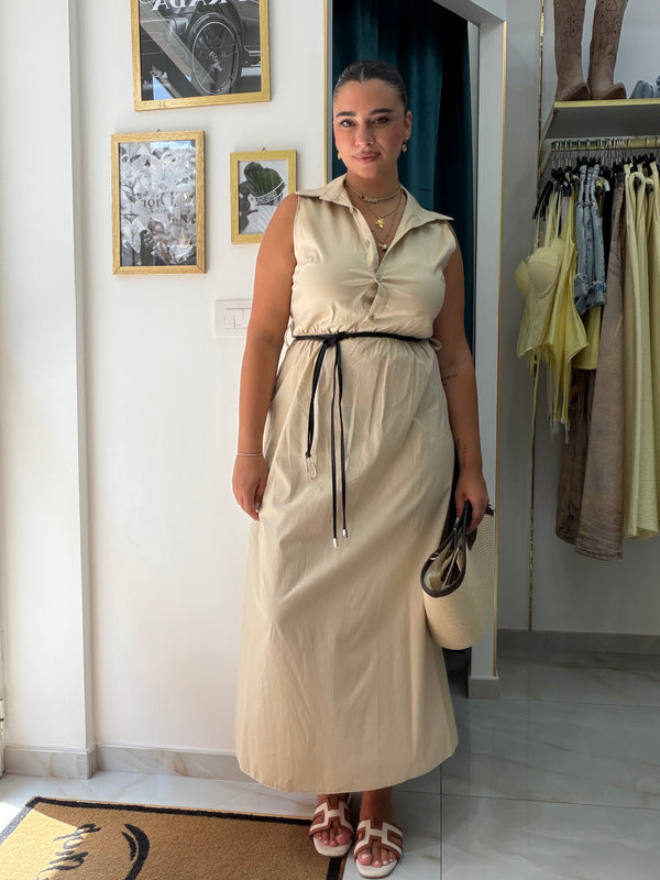 Abito Beatrice Beige