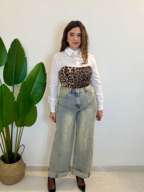 Corpetto Leopard