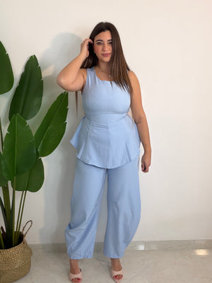 Coordinato Jasmine Azzurro