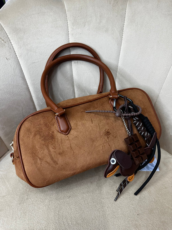 Borsa Baguette Cammello