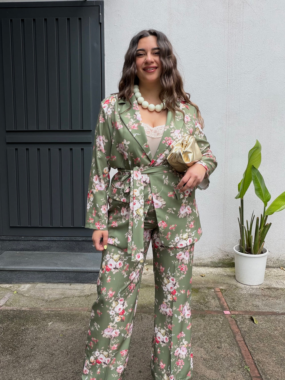 Tailleur Primavera verde