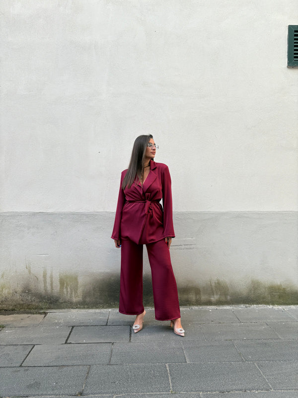 Tailleur Jennifer Bordeaux