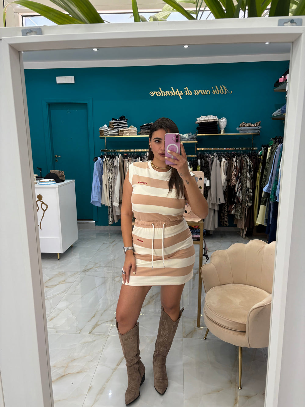 Coordinato Vogue cammello