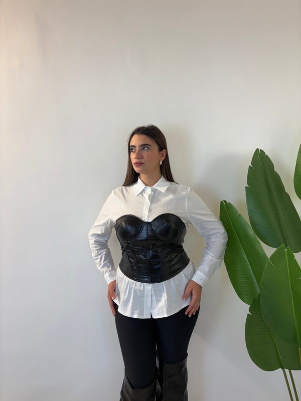 Camicia Cotone Bianca