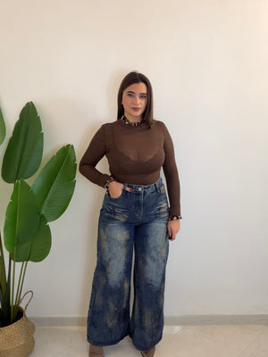 Jeans Focus Leopard