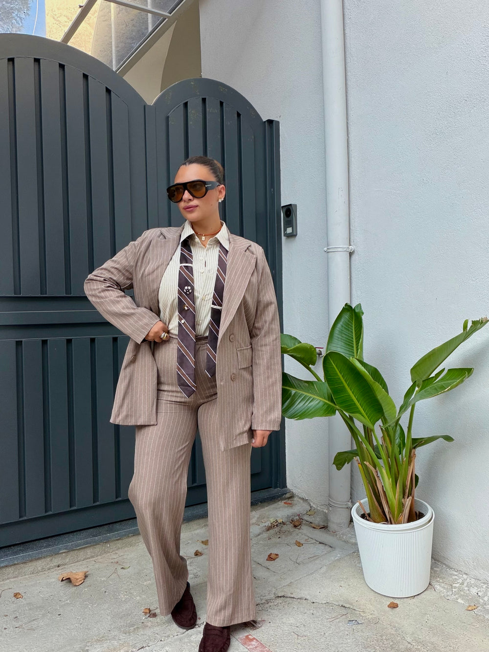 Tailleur Angelina Sabbia