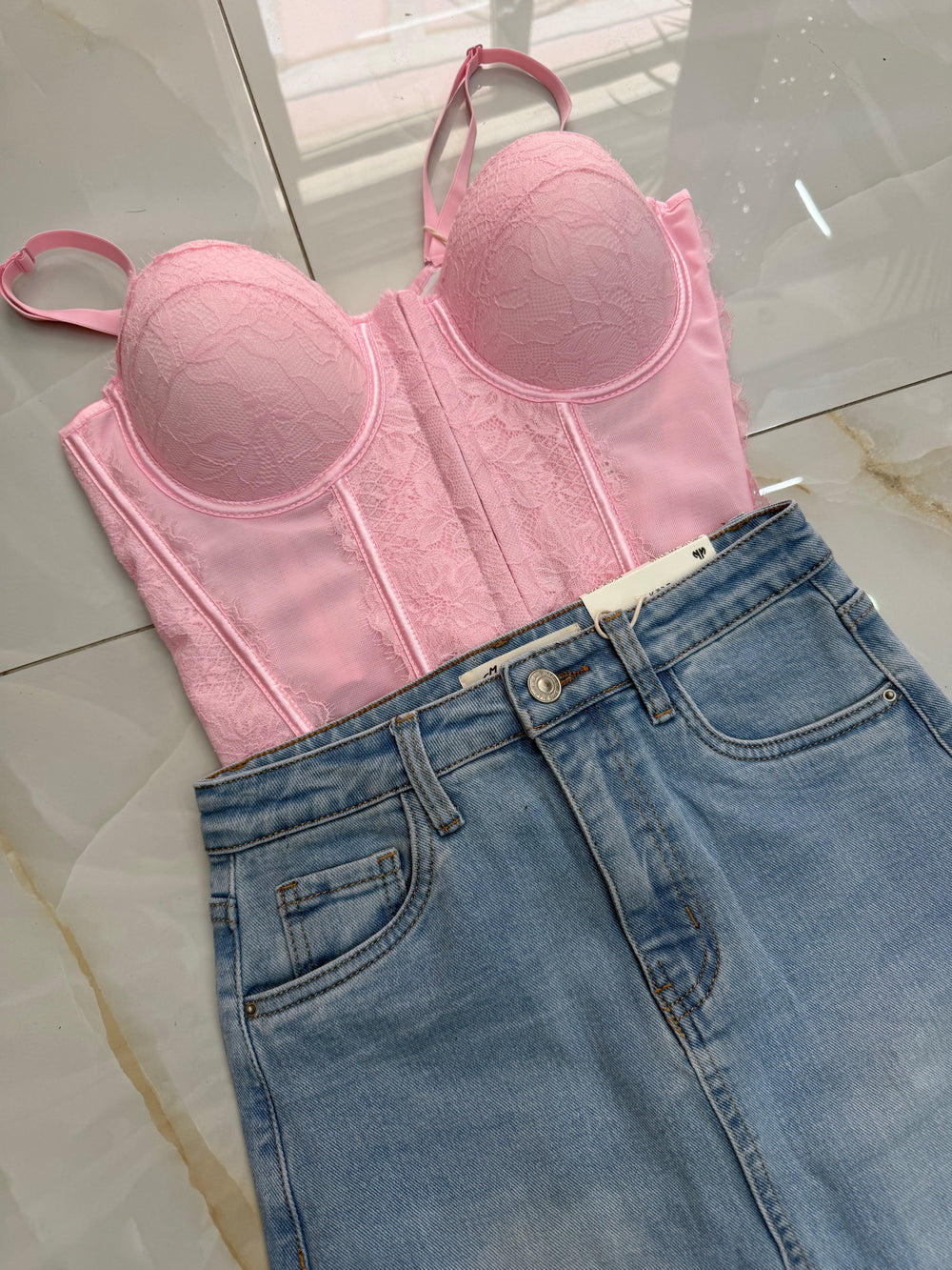 Corpetto Heart Rosa