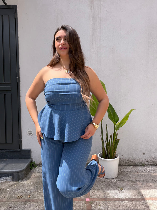 Coordinato Deva Azzurro