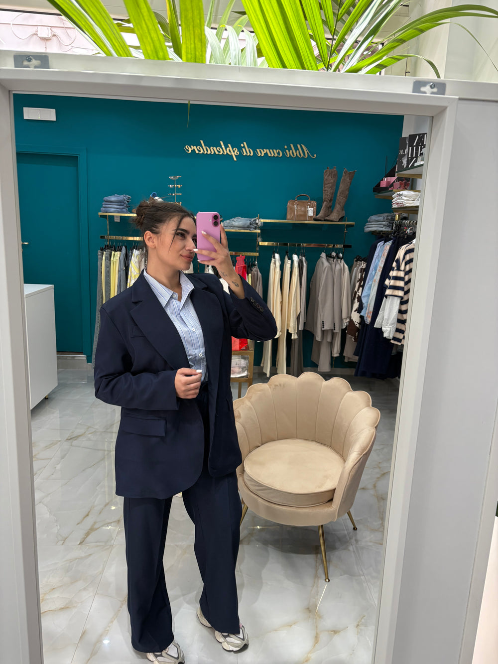 Tailleur Office Blu