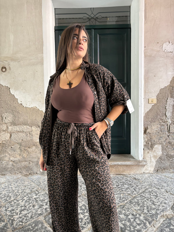 Coordinato Comfy Leopard
