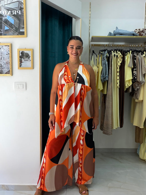Coordinato Sciallà arancio