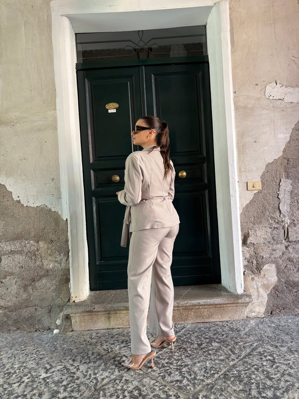 Tailleur Federica Sabbia