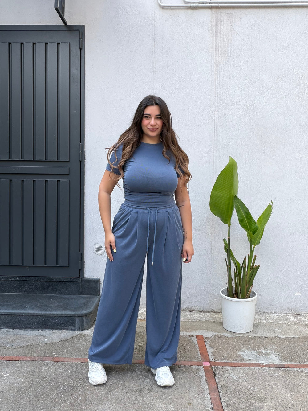 Coordinato Clotilde Blu Jeans