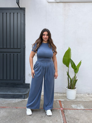Coordinato Clotilde Blu Jeans