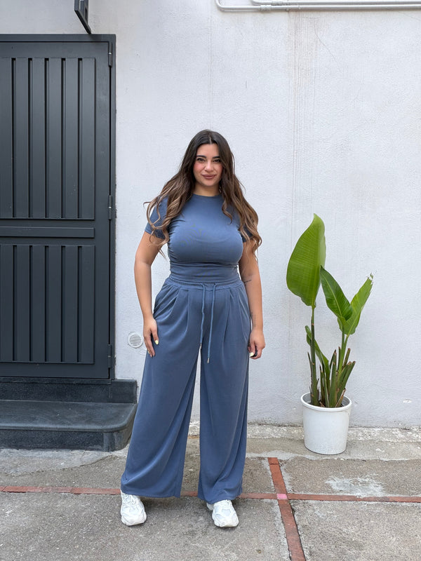 Coordinato Clotilde Blu Jeans