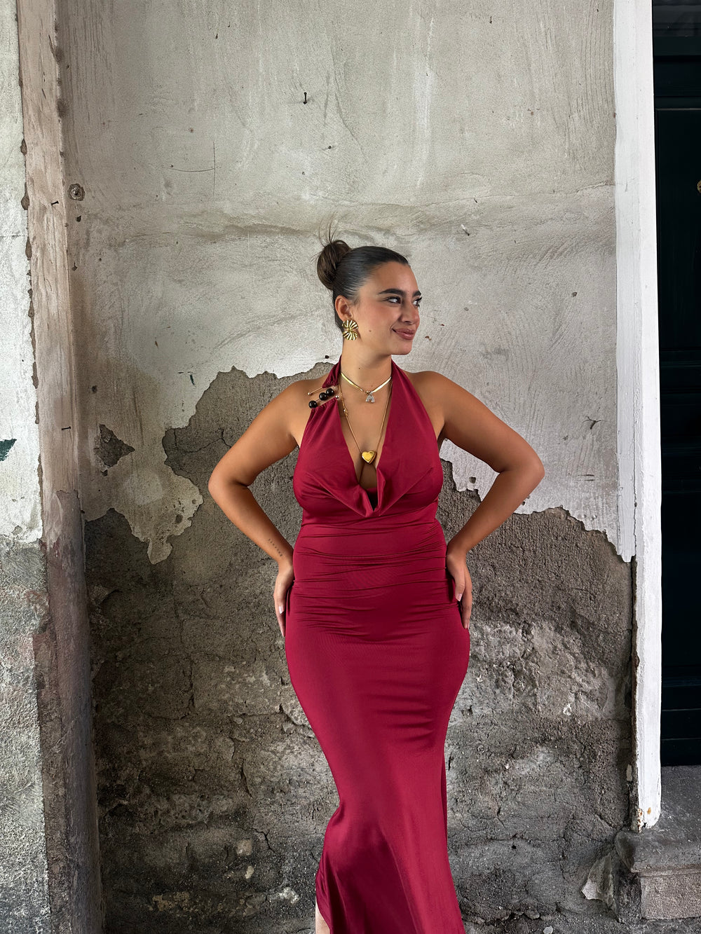 Dress Lucy Bordeaux