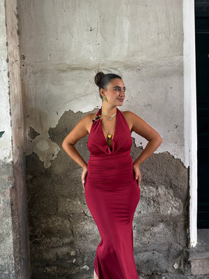 Dress Lucy Bordeaux