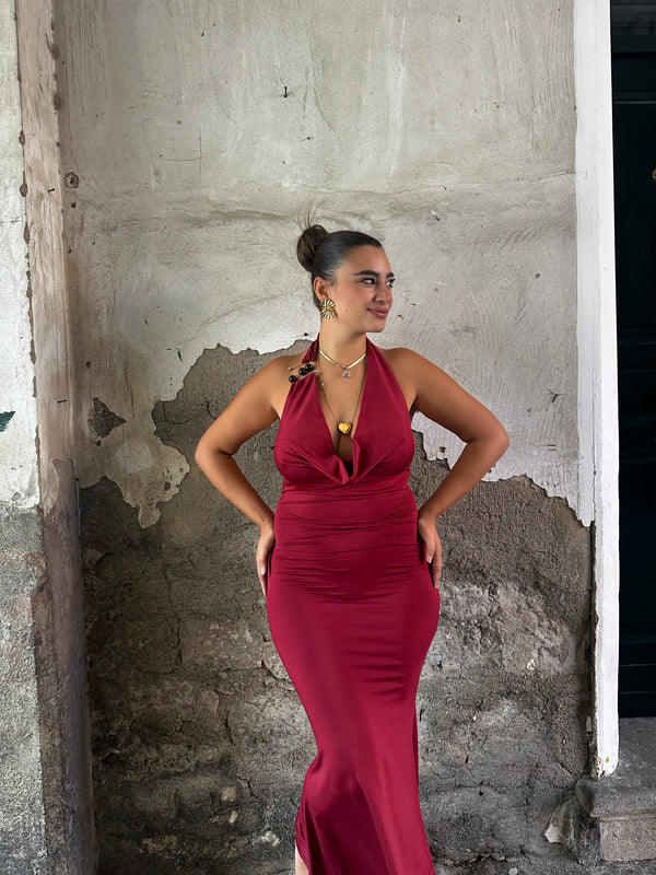 Dress Lucy Bordeaux
