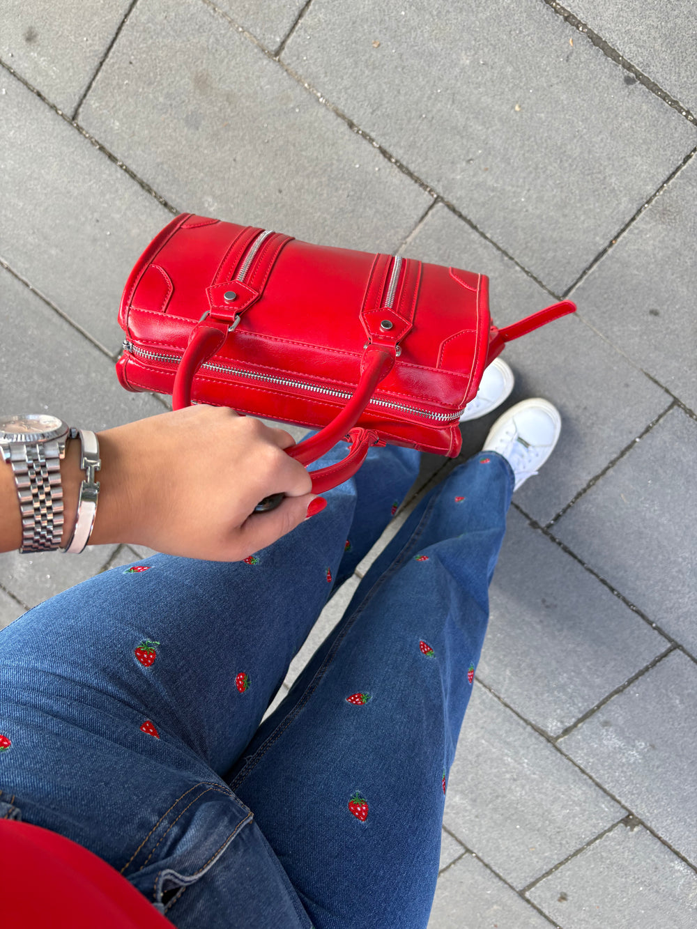 Jeans strawberry
