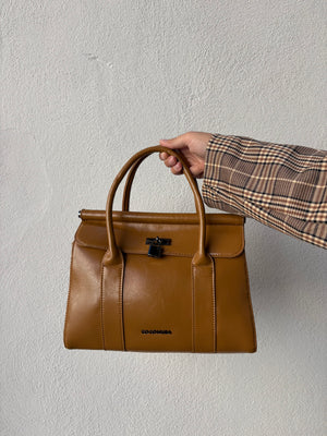 Bag Lucchetto Cammello