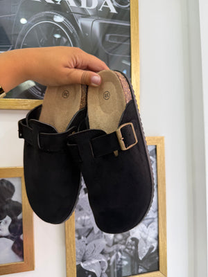 Sabot Velvet Neri
