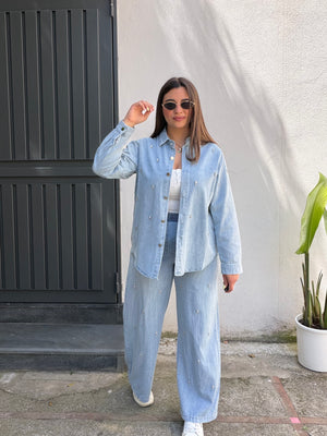 Coordinato Spring Denim Chiaro