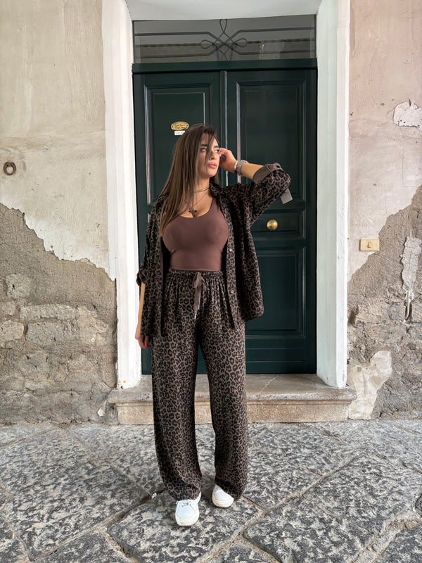 Coordinato Comfy Leopard