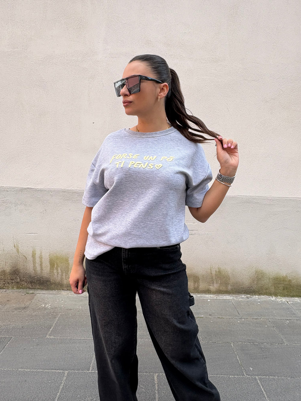 T-shirt Lumina “forse un po’ ti penso”