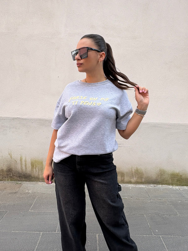 T-shirt Lumina “forse un po’ ti penso”