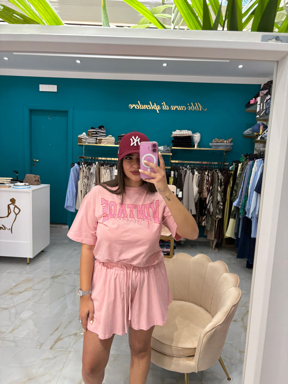 Coordinato Vintage Rosa