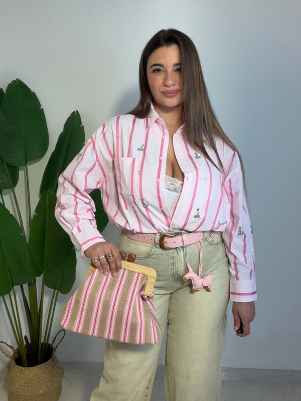 Camicia righe Bubble