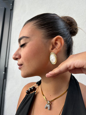 Orecchini perla