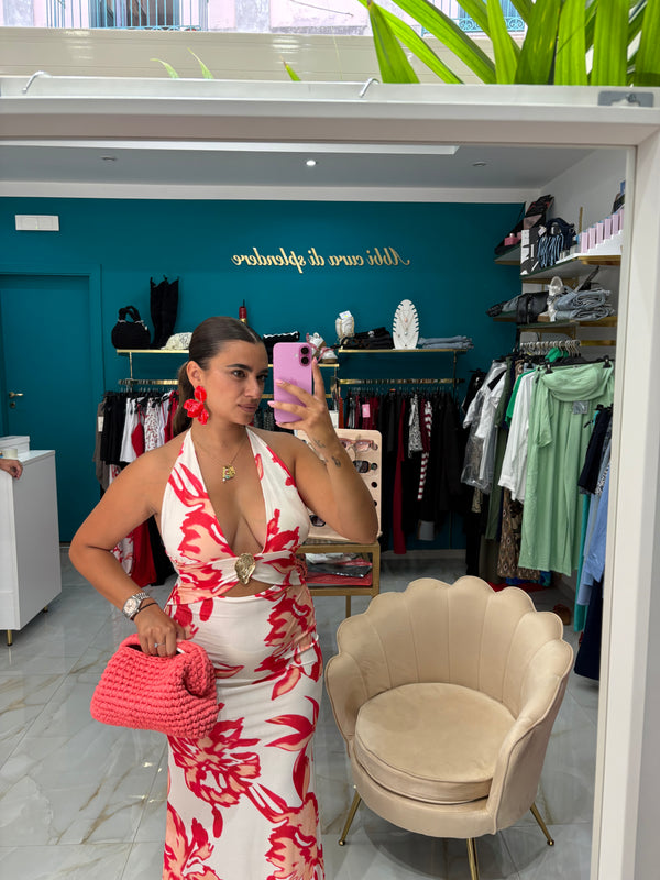 Dress Maldive Rosso