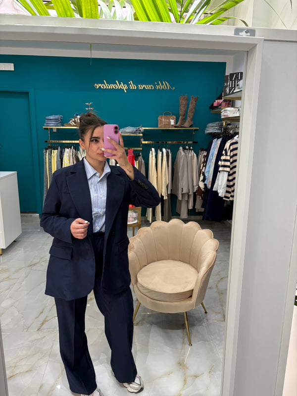 Tailleur Office Blu