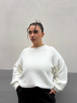 Maglioncino Morbido Bianco