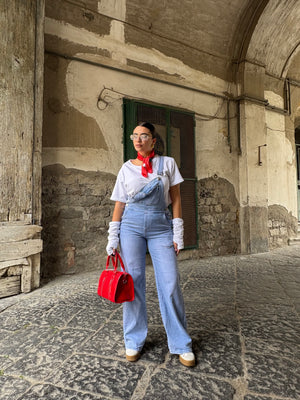 Salopette in Jeans Flami