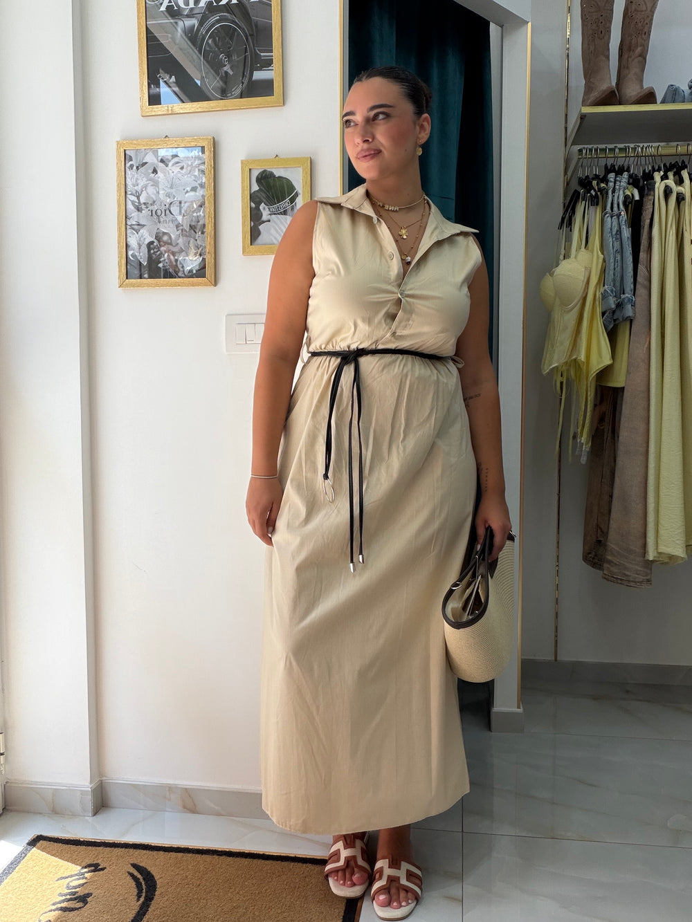 Abito Beatrice Beige