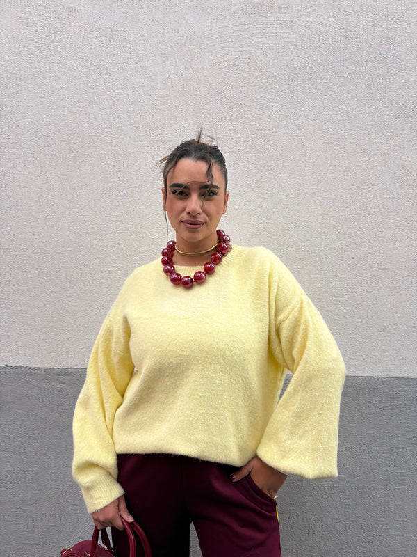 Maglioncino Morbido giallo