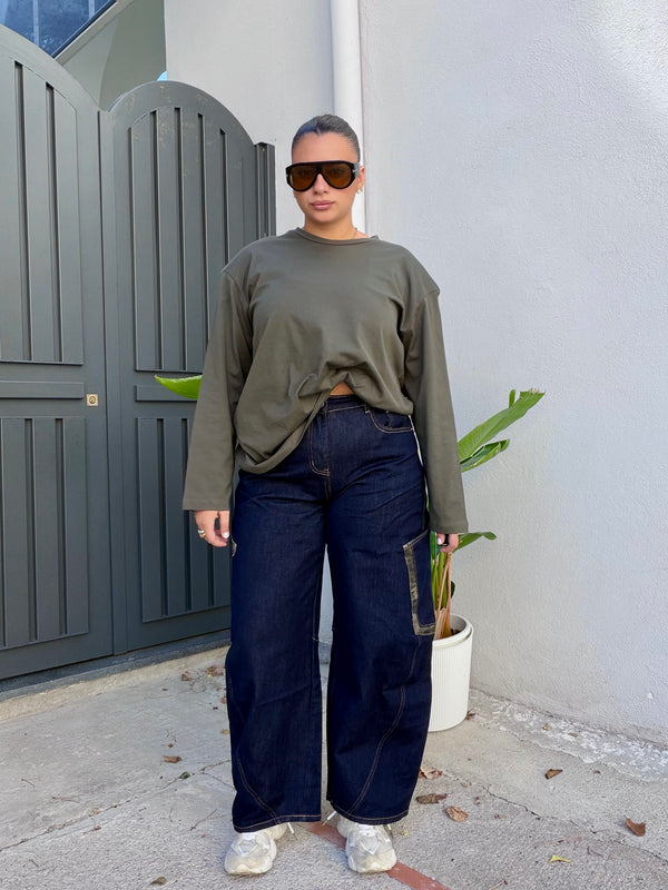 Jeans Tasca Camouflage
