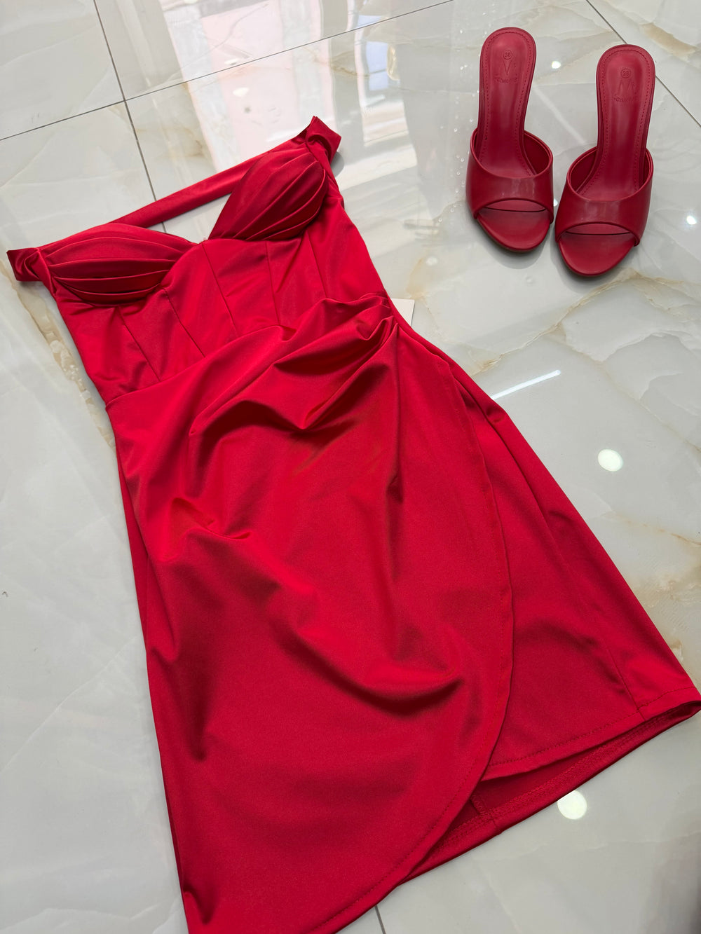 Mini Dress Kally Rosso