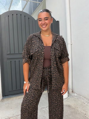 Coordinato Comfy Leopard