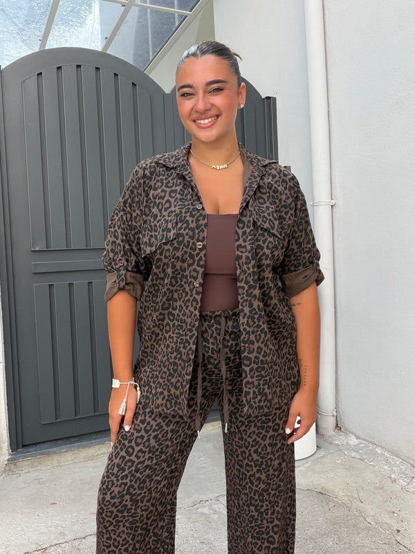 Coordinato Comfy Leopard
